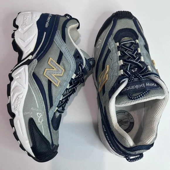 Women’s New Balance Blue and Gray Sneakers - Picture 2 of 7